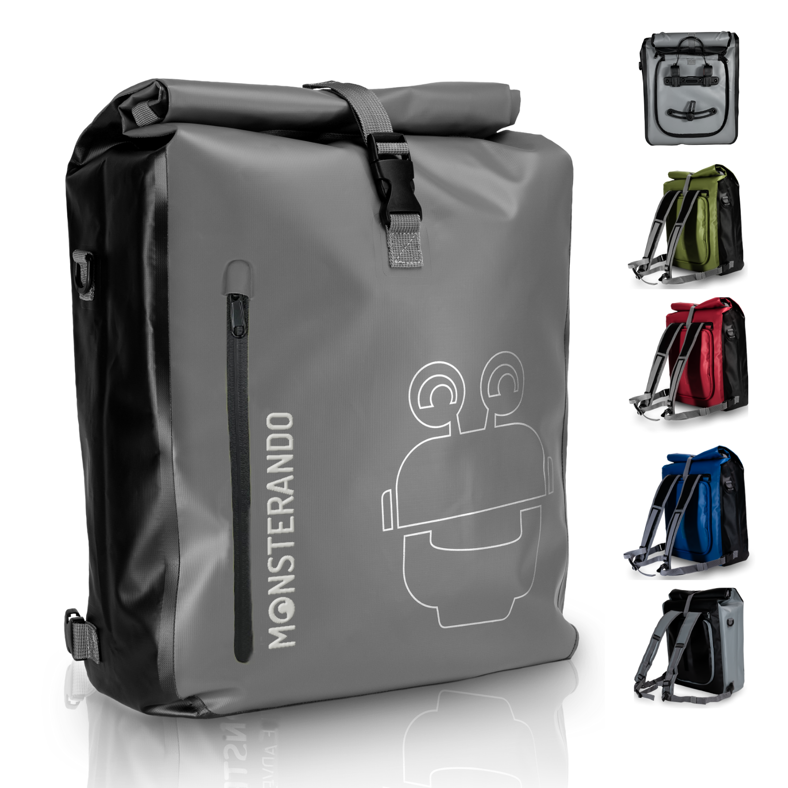 Travel-Monster 3in1 Bike bag Plus grau