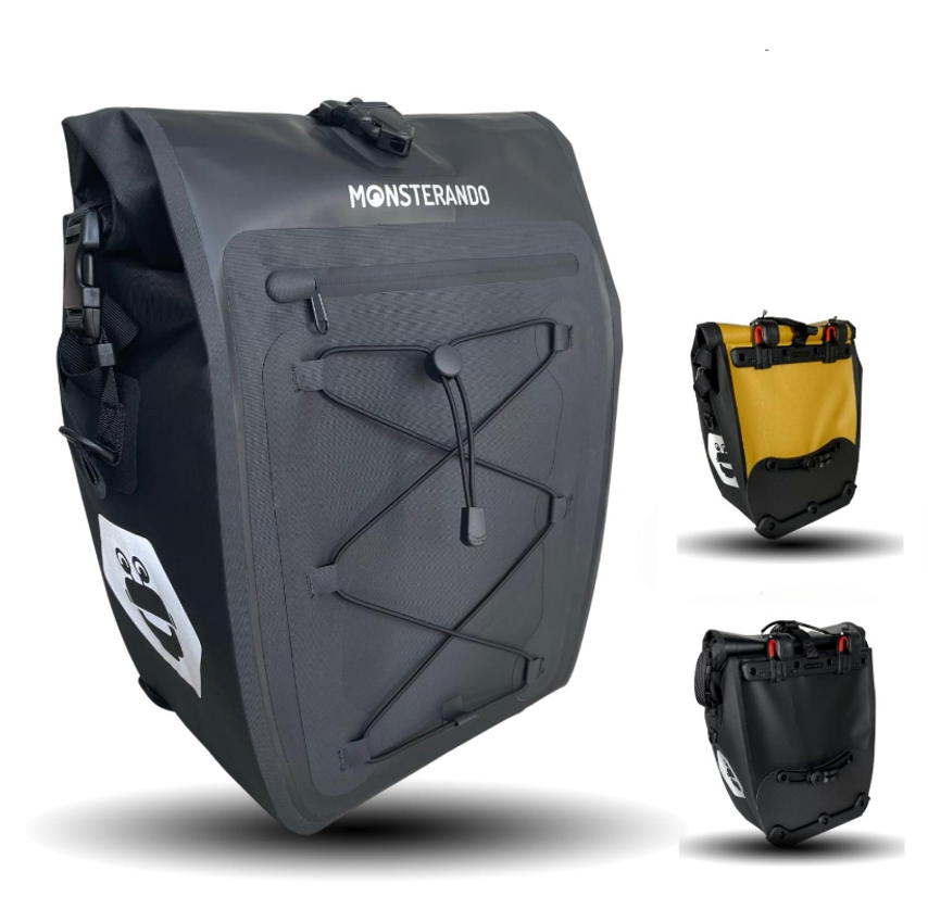 Travel-Monster 2in1 Bike bag deep black