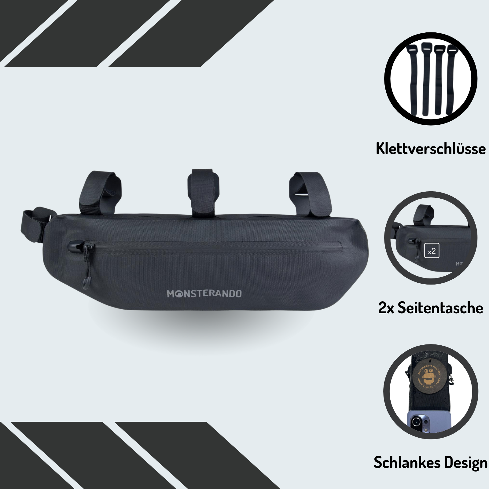 Travel-Monster Frame Bag
